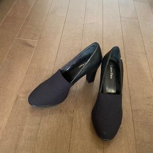 Black Calvin Klein Heels